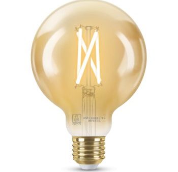 Ansell Lighting AOCTOW G95 TW AMB E27  OCTO Smart 7W Tunable White Dimmable E27 G95 Amber LED Filament Bulb Online Sale