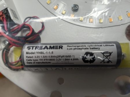 Same as Streamer YHBL-1-1.5 3.2V 1.5Ah  4.8Wh Cheap