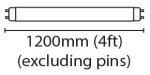 T3635 4ft 36W 3500K T8 triphosphor fluorescent tube Sold in Box Q (25S ) Discount