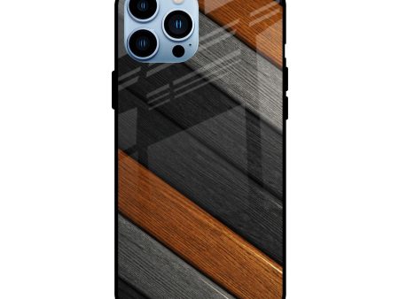 Tri Color Wood Glass Case for iPhone 13 Pro Online Sale