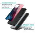 Blue & Red Smoke Glass Case for Xiaomi Redmi Note 9 Pro For Cheap