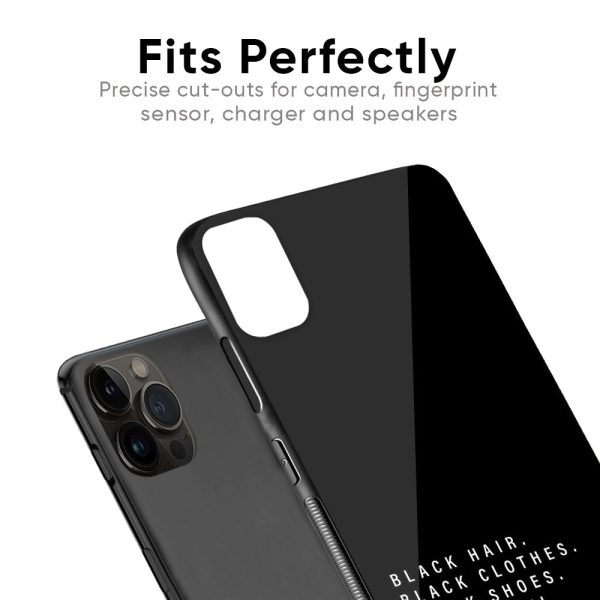 Black Soul Glass Case for iPhone 13 Pro Online