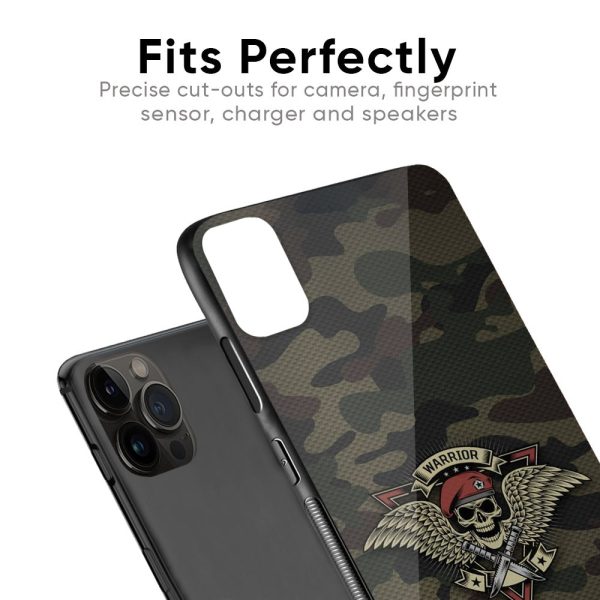 Army Warrior Glass Case for iPhone 13 Pro Fashion