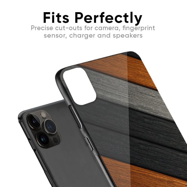 Tri Color Wood Glass Case for iPhone 13 Pro Online Sale