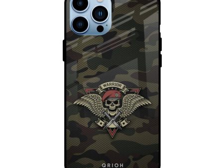 Army Warrior Glass Case for iPhone 13 Pro Fashion