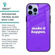 Make it Happen Glass Case for iPhone 13 Pro Online