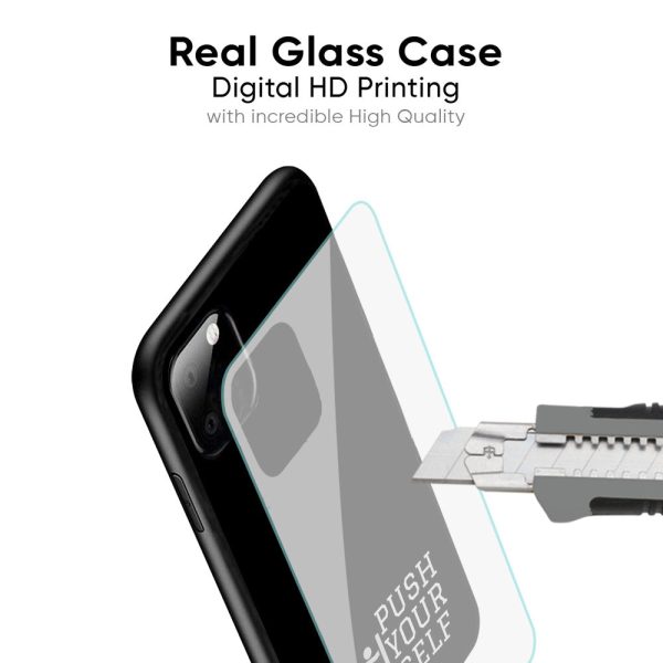 Push Your Self Glass Case for iPhone 13 Pro For Sale