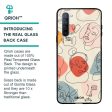 Abstract Faces Glass Case for Oppo Reno 3 Supply