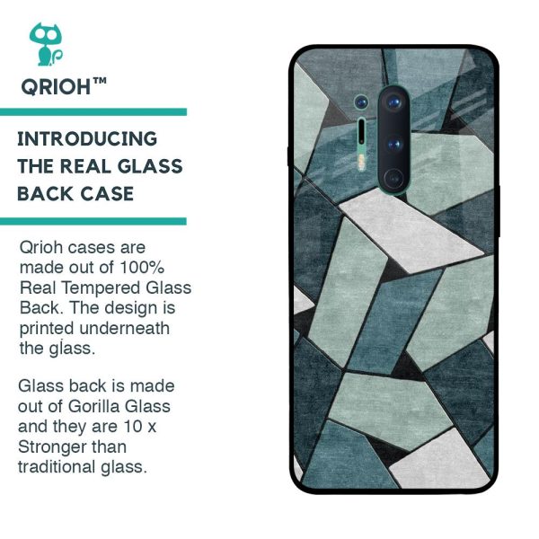 Abstact Tiles Glass Case for OnePlus 8 Pro Online now