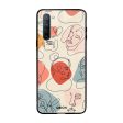 Abstract Faces Glass Case for Oppo Reno 3 Supply