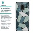 Abstact Tiles Glass Case for Redmi Note 9 Pro Max For Sale