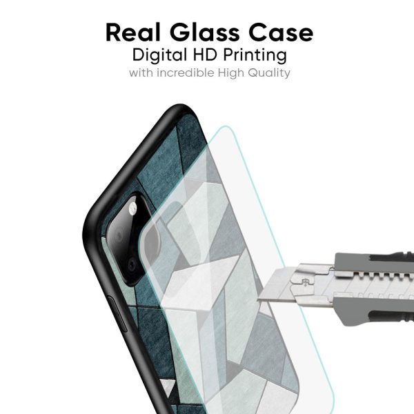 Abstact Tiles Glass Case for Redmi Note 9 Pro Max For Sale