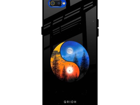 Yin Yang Balance Glass Case for Realme C2 For Discount