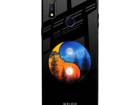 Yin Yang Balance Glass Case for Realme 3 Pro on Sale