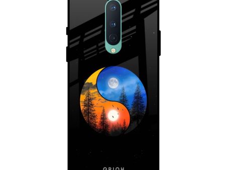 Yin Yang Balance Glass Case for OnePlus 8 Online Sale