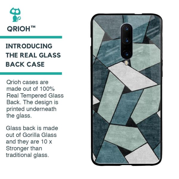 Abstact Tiles Glass Case for OnePlus 7 Pro Discount