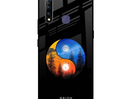 Yin Yang Balance Glass Case for Vivo Z1 Pro Cheap