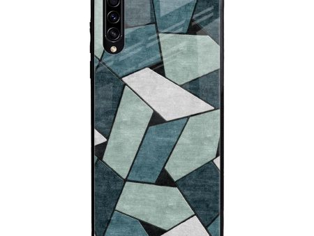 Abstact Tiles Glass Case for Samsung Galaxy A30s Hot on Sale