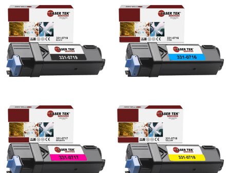 4 Pack Dell 2150 Compatible Toner Cartridge | Laser Tek Services For Discount